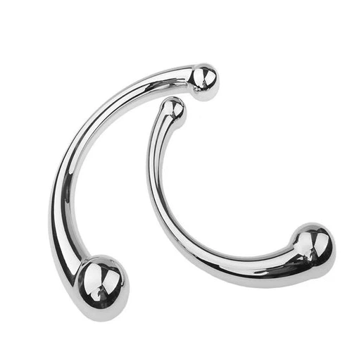 Steel Stainless Ended Elegant Anal Double 5858 Hook 1017